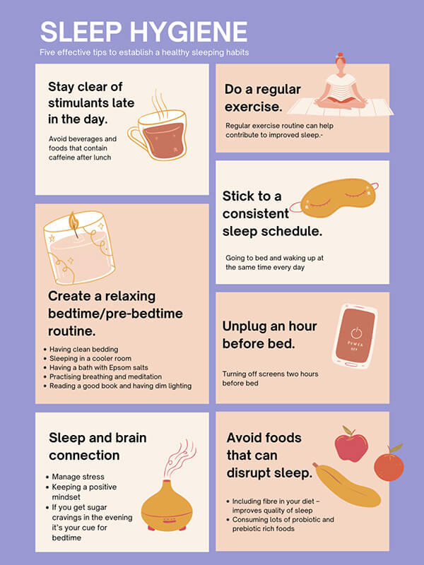 Fact Sheet for Sleep Hygiene